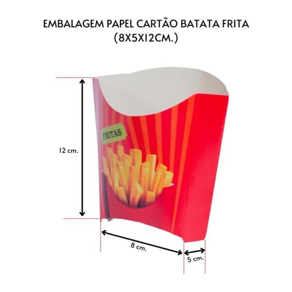 Caixa Papel Batata Fr 1000UN Chale